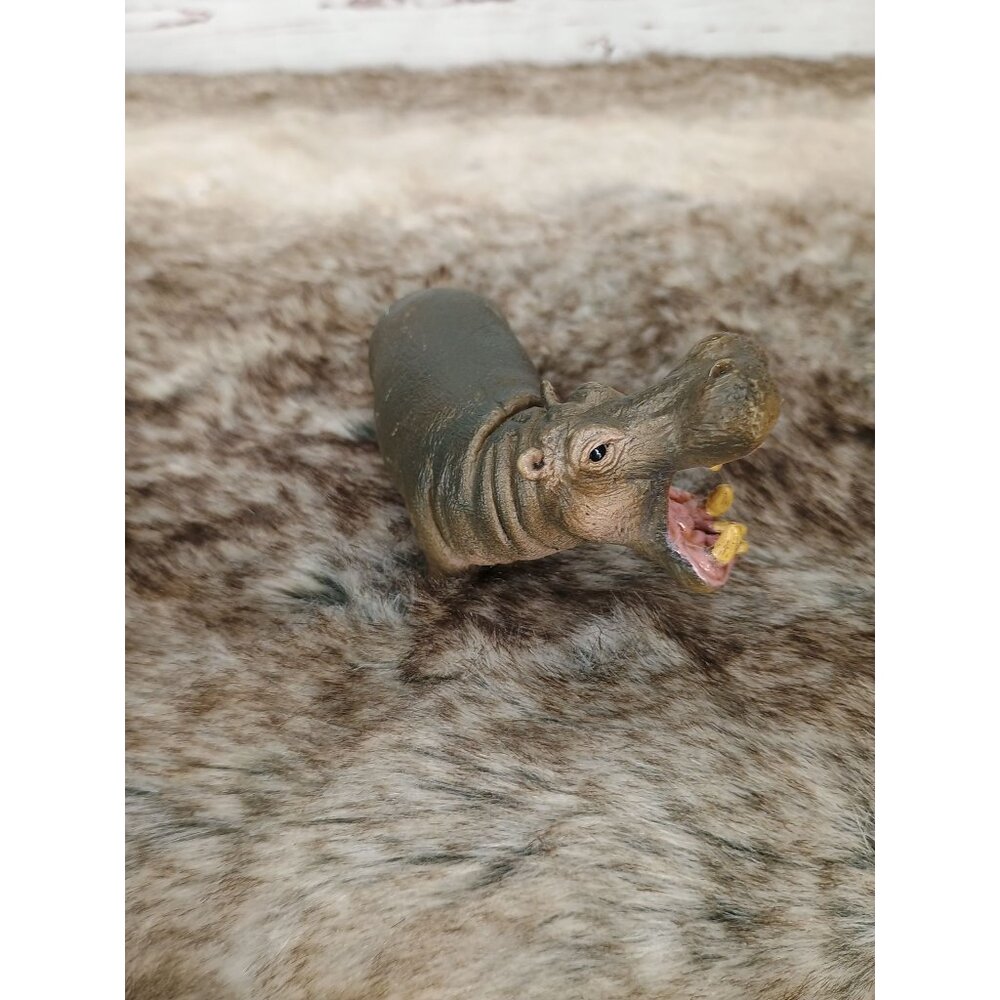 Schleich‎ Hippopotamus Toy Figurine Animal Model